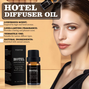 Cross-Border Hotel Diffusion Oil Bedroom Perfume Car High-End Aromatherapy Essential Oil Perfume Essential Oil
