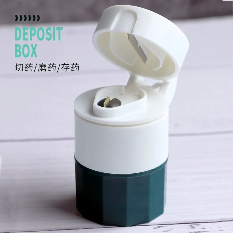 Japanese Multifunctional Medicine Cutting Grinder, Pill Cutting Box, Mini Portable Medicine Grinder, Pill Grinder Japanese Multifunctional Medicine Cutting Grinder, Pill Cutting Box, Mini Portable Medicine Grinder, Pill Grinder
