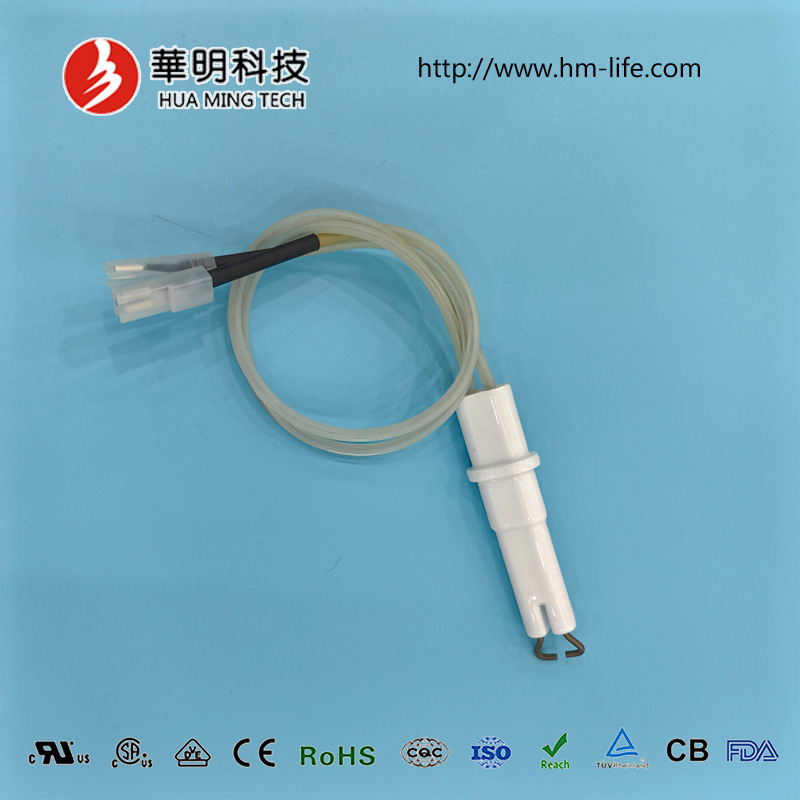 Gas Stove Universal Ignition Needle Gas Stove Sensor Needle Universal Copper Sleeve Ceramic Ignition Rod Ignition Sensor Probe