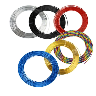 Car air outlet decorative strip U-shaped door clip strip car air conditioning Port bright silver PVC decorative bright strip