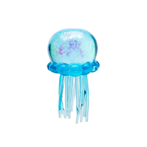 Slime play in water for bath for boys