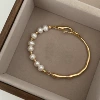 S145-Half Bracelet Pearl Bracelet #SZ1179
