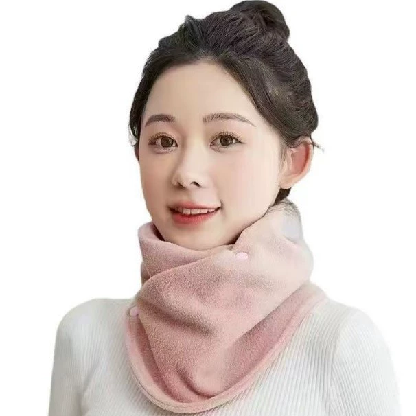Warm windproof universal scarf, with neck protection