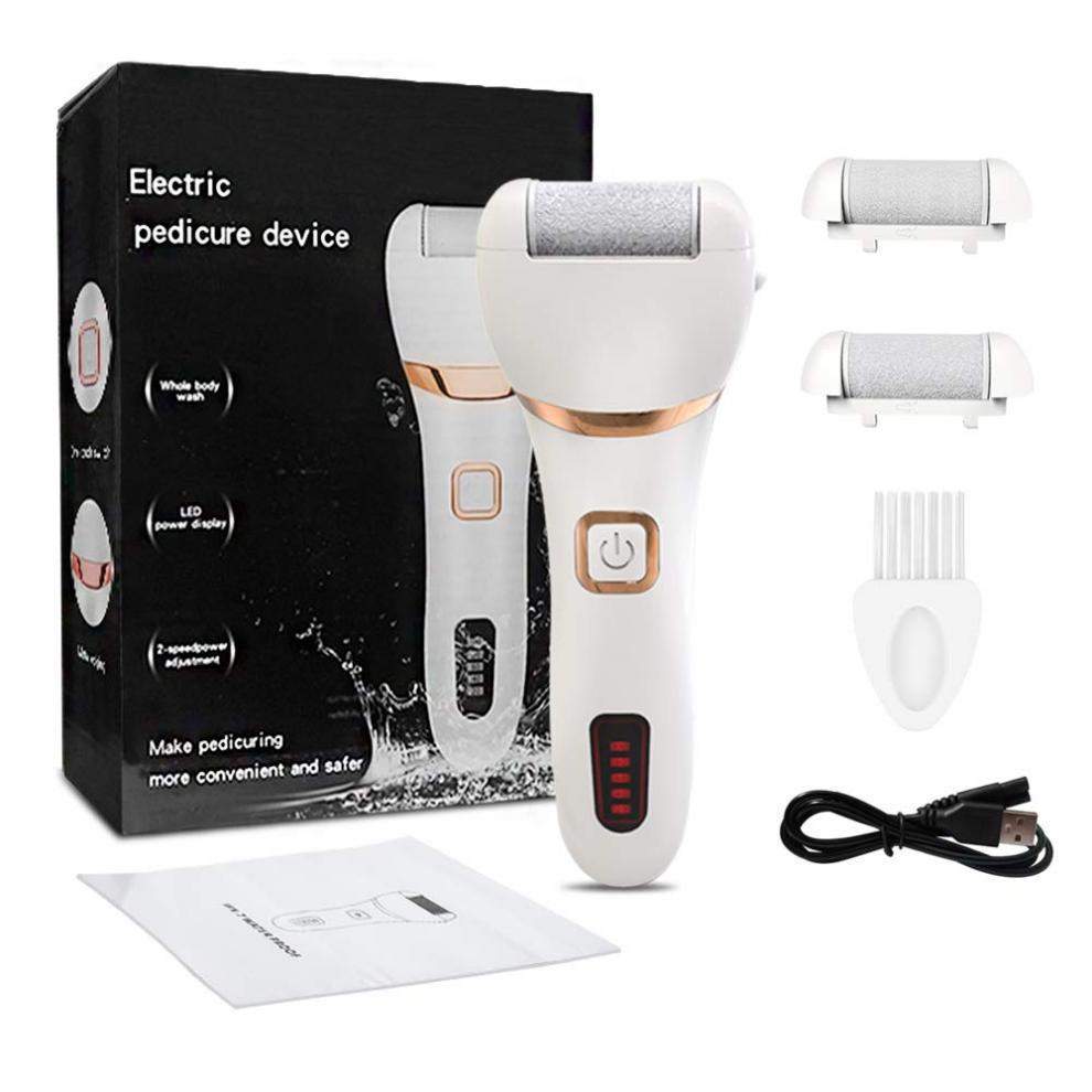New Electric Foot Grinder Beauty Foot Peeling Machine USB Charging Beauty Pedicure Tool Feet Pedicure Dead Skin Callus Remover