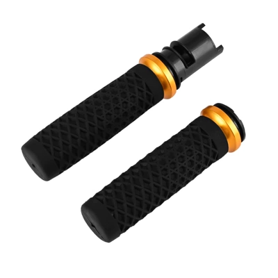Motorcycle Handle Cover handlebar grips, Road Glide, Street - golden