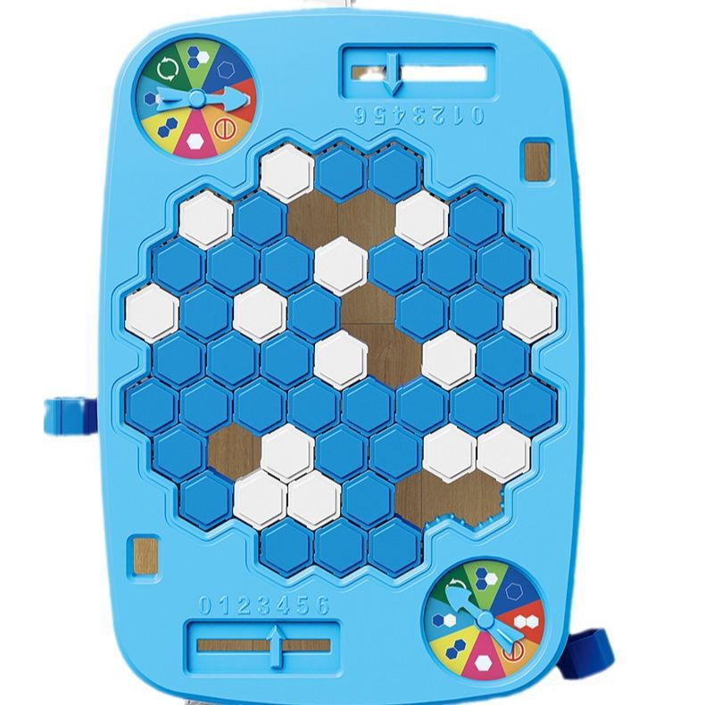 Save penguin ice breaking platform interactive desktop battle game smash knock ice balance tree spaceman frog knock music