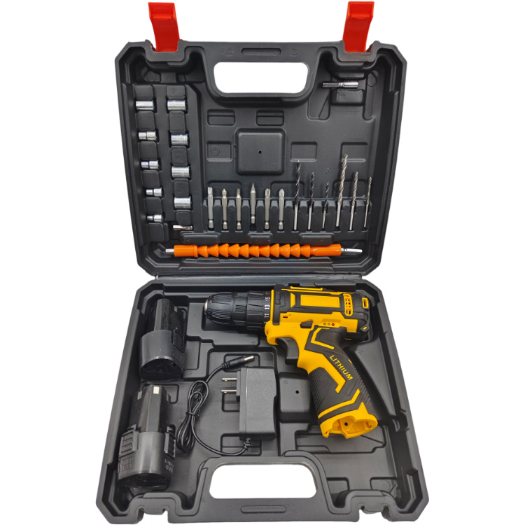 12v, dos eléctricos y un traje de carga