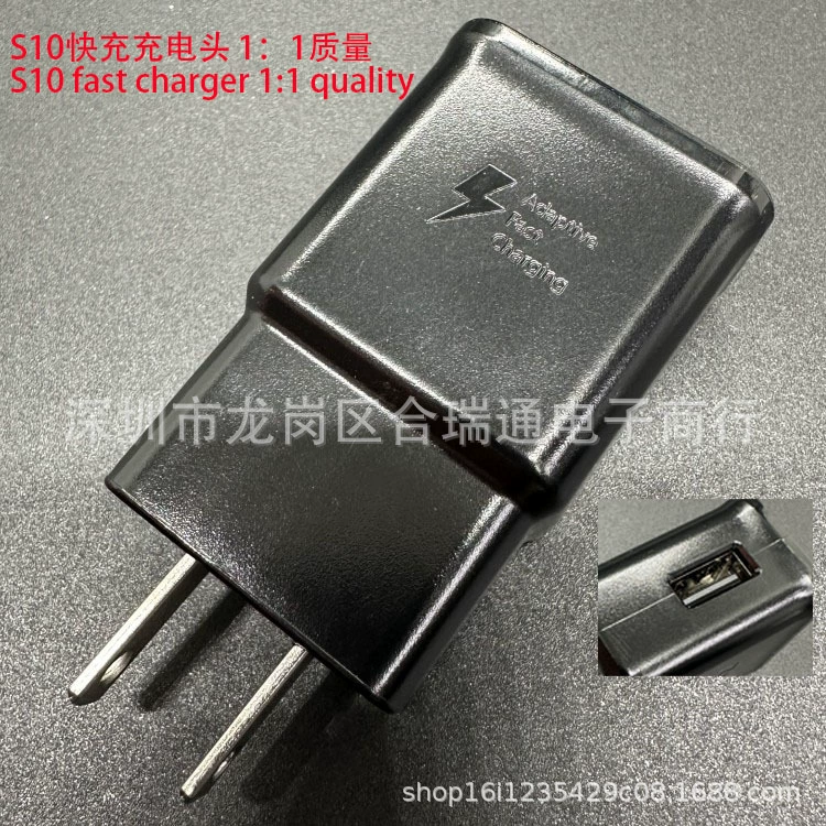 Для Samsung Оригинальная S6/S8/S9/10 Быстрая зарядка USB зарядная головка QC3.0 США Быстрая зарядная головка