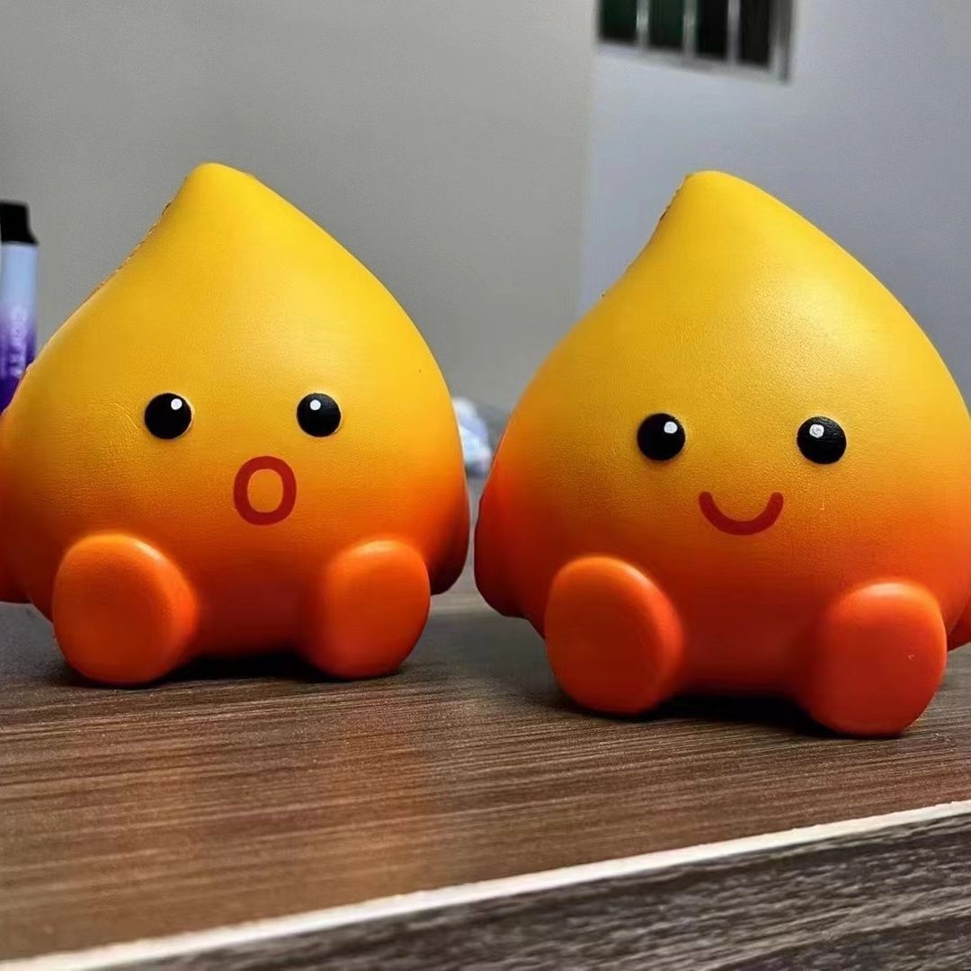 新款同款小火花慢回彈捏捏樂解壓發泄情緒神器兒童小玩具創意