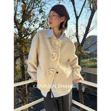 CZ ZHANG�ﶬ���ֹ���ë˫����Ů��Ů�л������ձ�ë������B39722