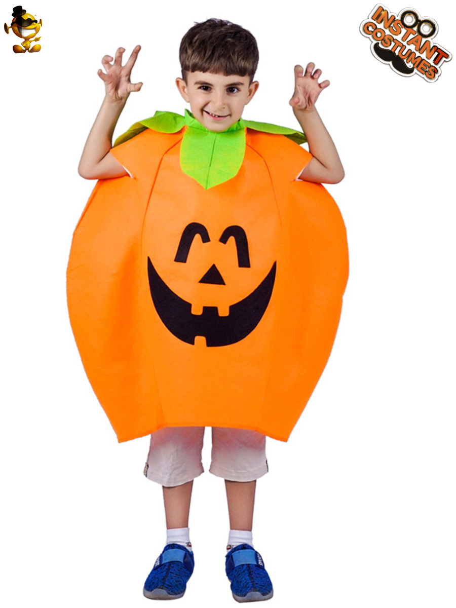 Los niños de Halloween calabaza partido traje de rol etapa rendimiento fantasma Festival calabaza traje Cosplay ropa