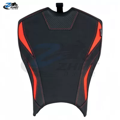 height, 25-26 new model shock-absorbing breathable | Motorcycle cushion - front-seat-cushion-red-original-seat-height