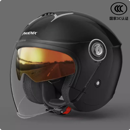 Motocicleta coche eléctrico casco hombres y mujeres Invierno Polar forrado caliente batería coche tapa medio casco cuatro estaciones universal casco completo al por mayor