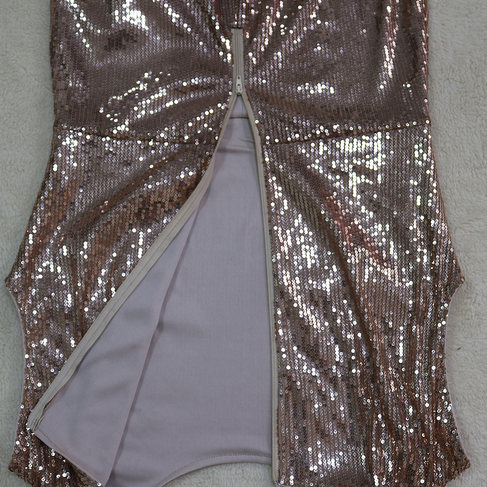 Sequin Sexy Sleeveless Jumpsuit NSCYF67980