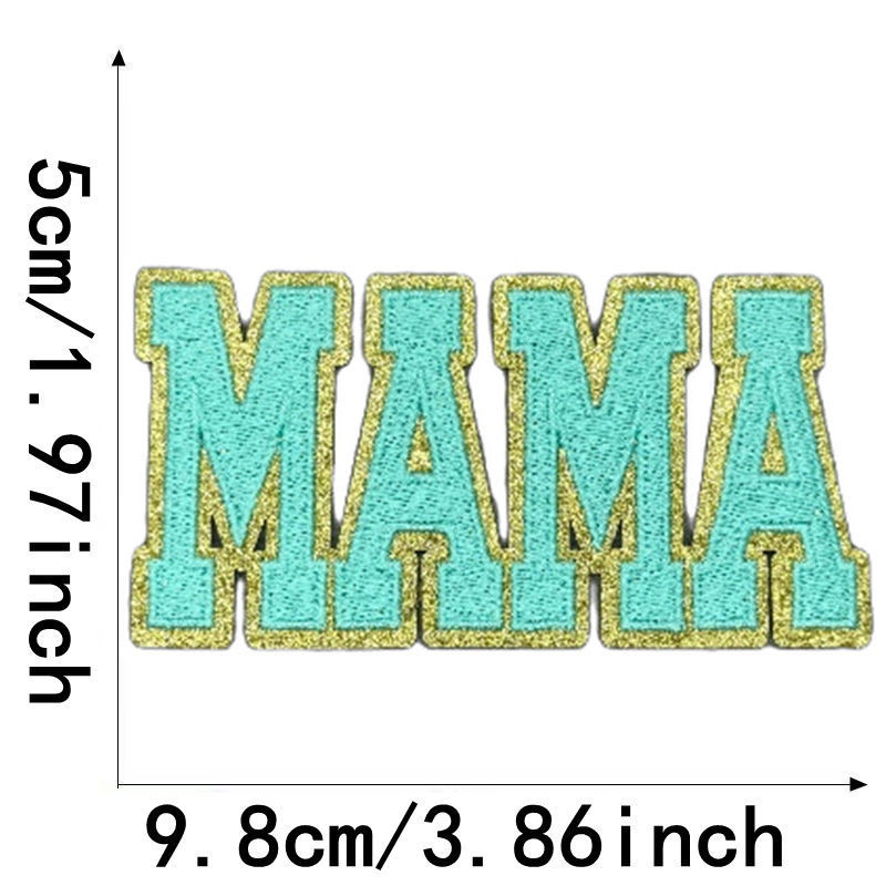 建興国境を越えたスポットホットセールモデル Grete MAMA アイロン刺繍布パッチ diy 帽子バッグアクセサリーパッチ|undefined