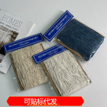 地中海风格渔网装饰粗线装饰网背景墙麻绳鱼渔网拍摄背景麻绳网