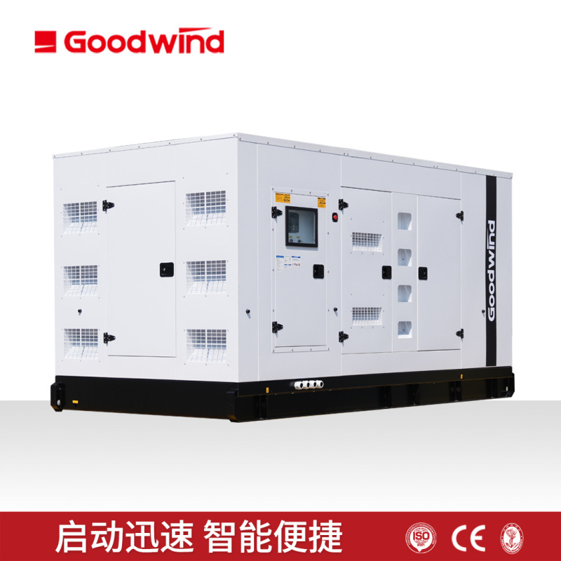 柴油发电机组静音箱200KW低噪高效防雨防潮大功率柴油发电机组|undefined
