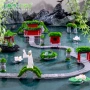 江南古建筑景观生态苔藓