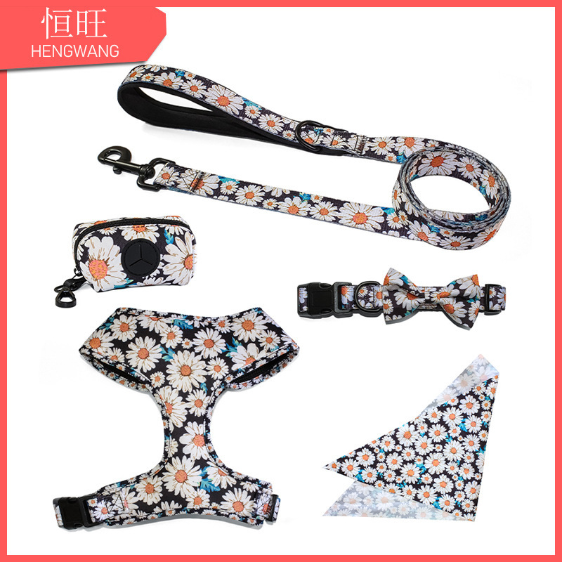 Amazon pet leash vest-style universal chest strap dog chain hengwang dog supplies rope cross-border suit