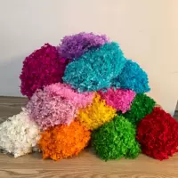Консервированные цветы, сухоцветы, вечная гортензия Анны, серьги ручной работы из смолы, цветочный материал, одна гортензия, консервированные цветы, сделай сам.