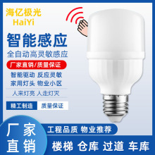 工厂直销led应急球泡灯声光控灯泡智能楼道走廊车库led节能 球泡