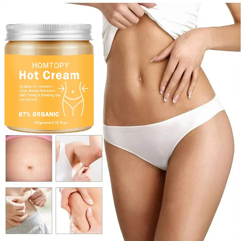 Новый продукт HOMTOPY, крем для ухода за телом, укрепляющий крем с подогревом, укрепляющий крем, масло, пластиковый крем для ухода за телом, крем для похудения