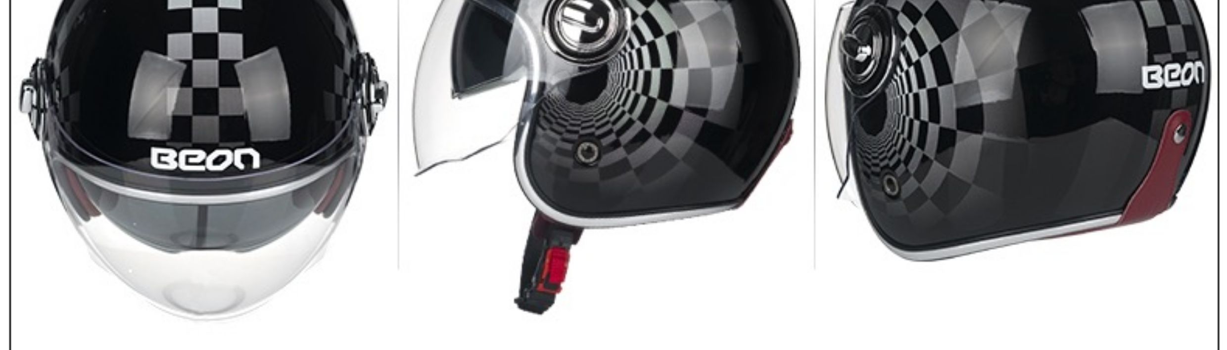 Motorcycle Helmet Harley Double Lens Electric Bike Retro Half Helmet