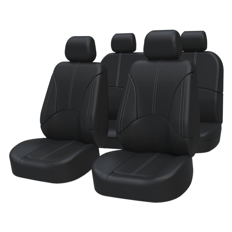 Cubierta de asiento de coche universal transfronteriza cubierta de asiento de PU Amazon eBay en stock comercio exterior en stock entrega de una sola pieza al por mayor