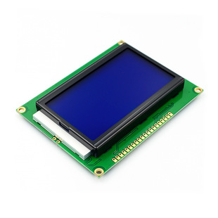 Blue Screen Yellow and Green Screen LCD12864 Display LCD Screen with Backlight 12864 5V Parallel Port Serial Port