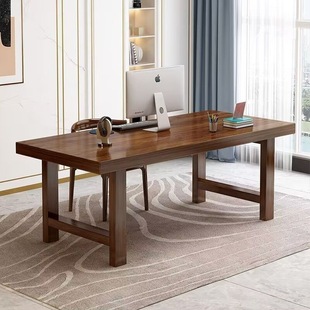 Solid Wood Conference Table, Simple and Modern Large Table, Large Training Study Table, Staff Desk, Long Table Workbench