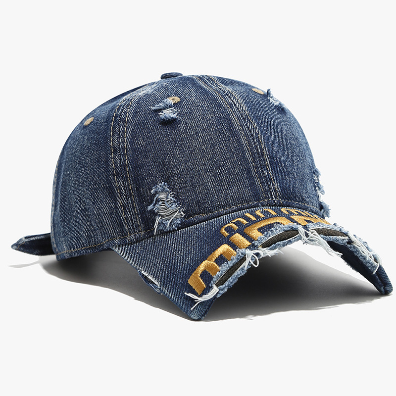 Sombrero de lengua de pato para mujeres 2025 nueva moda personalidad agujero de moda gorro corto gorro de béisbol sombrero de moda de primavera para hombres Top suave