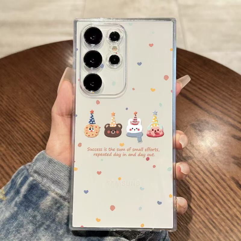 Colorful Dot Biscuits Are Suitable for Samsung Galaxys24Ultra Mobile Phone Case, New S22 Anti-Fall S23 Full-Cover Silicone Colorful Dot Biscuits Are Suitable for Samsung Galaxys24Ultra Mobile Phone Case, New S22 Anti-Fall S23 Full-Cover Silicone