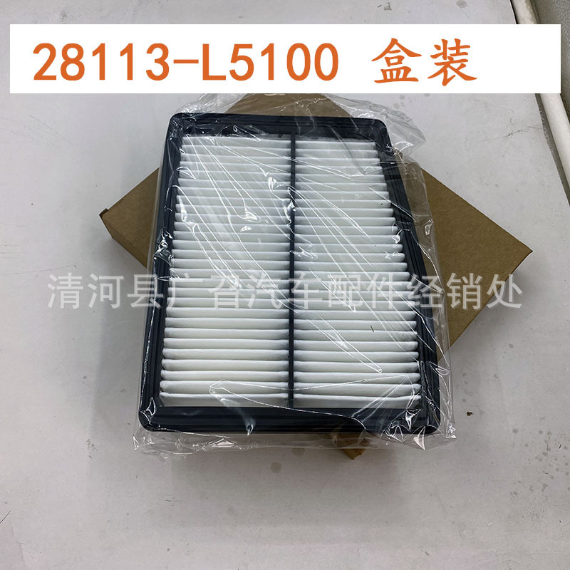28113-L5100 car air filter wholesale a generation of air filter accessories 28113L5100 28113-L5100 car air filter wholesale a generation of air filter accessories 28113L5100