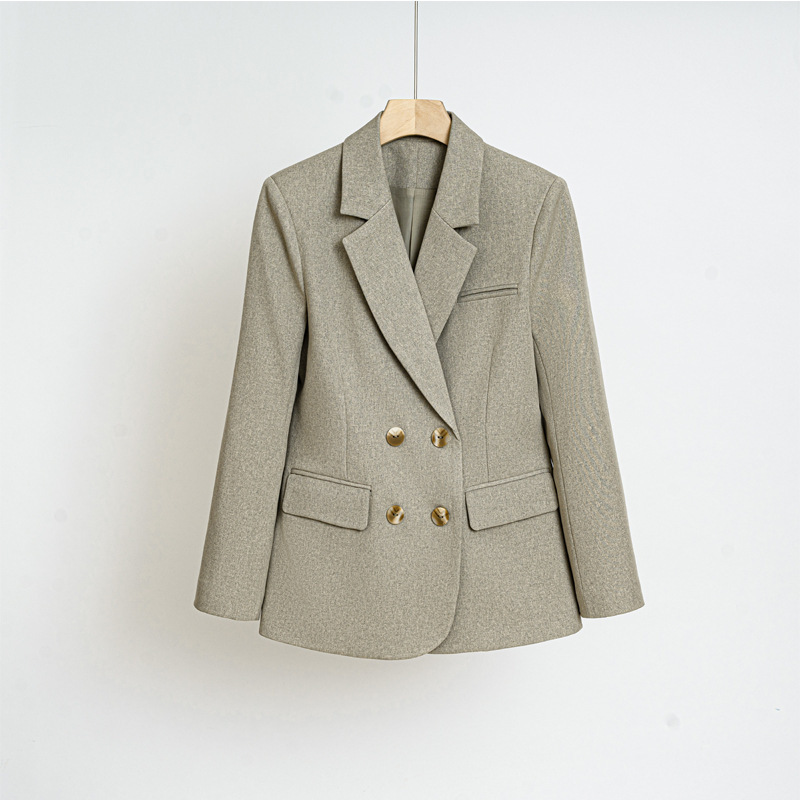 Cross-border Korean-style High-end Sense Small Suit Jacket Women's Spring and Autumn New Slim-fit Elegant Casual Small Suit Top