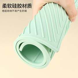 家用厨房台面沥水垫 厨房餐具硅胶滤水垫 干燥垫碗盘耐高温隔热垫