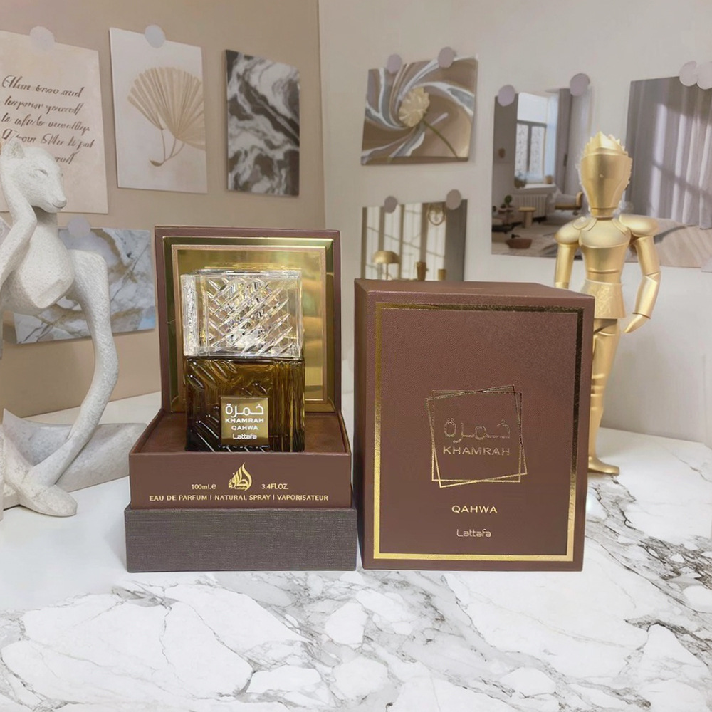 Khamrah跨境卡姆拉阿拉伯男士香水100ml东方木质香调中性浓香水