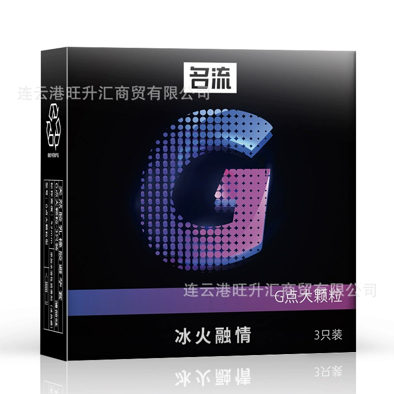 名流 3 шт. 002 презерватив с G‑точкой, частицами, ультратонкий, набор из 3 шт., товары для взрослых