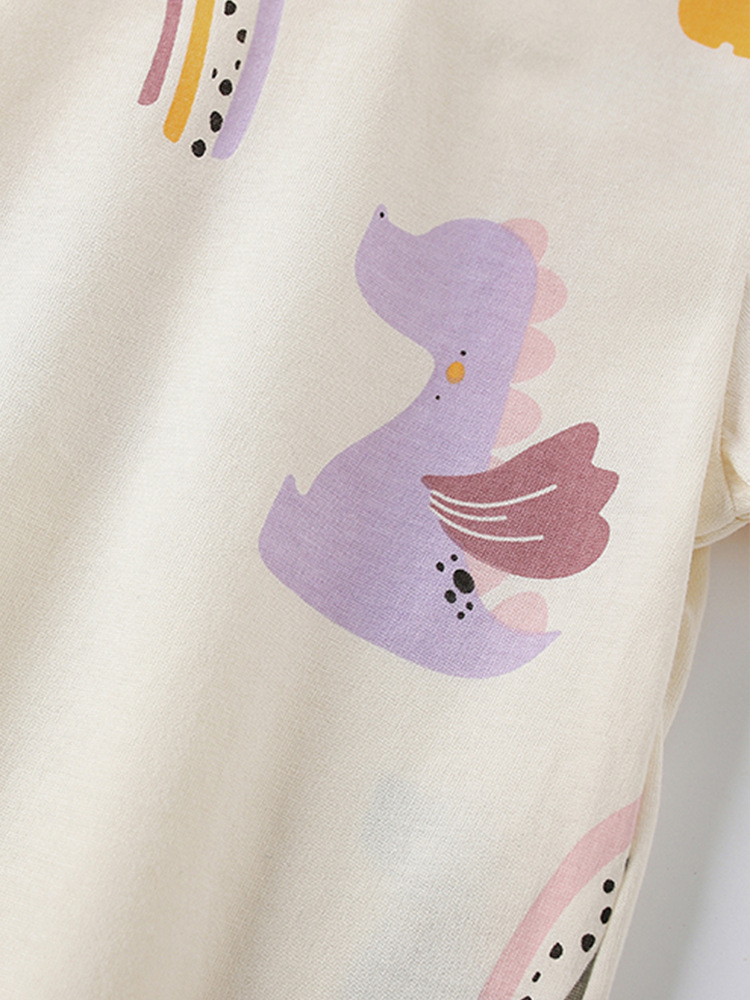 Malwee camiseta infantil de verano nuevo estilo europeo y americano impresión casual de mangas cortas ropa de niños extranjera superior