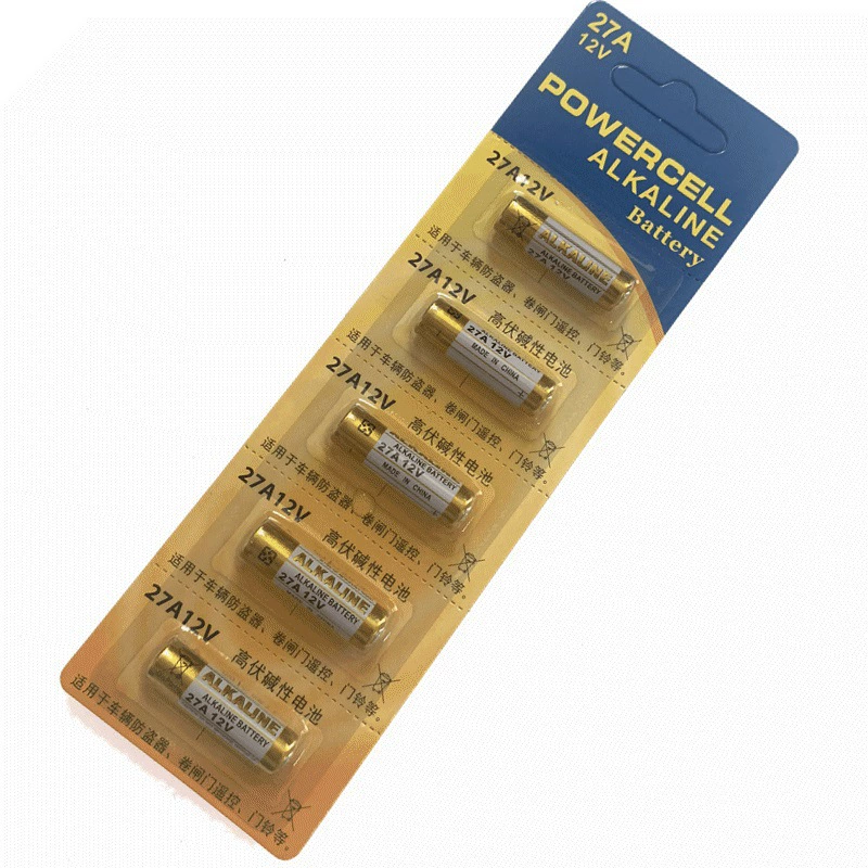 27A12V Щелочная батарея 12V27A Аккумулятор Подвесная каркасная каркасная заслонки/пульт дистанционного управления батареи L828 батареи