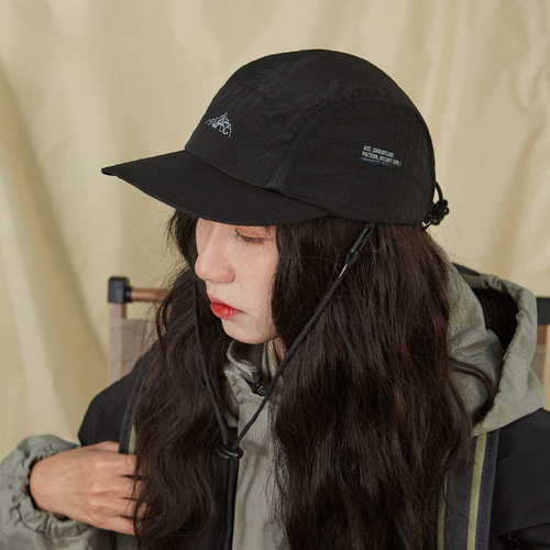 Mountain range quick-drying baseball cap camping unisex outdoor waterproof sun hat Japanese big head functional fishing hat summer