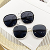 Sunglasses, brand sun protection cream, glasses, Korean style, UF-protection