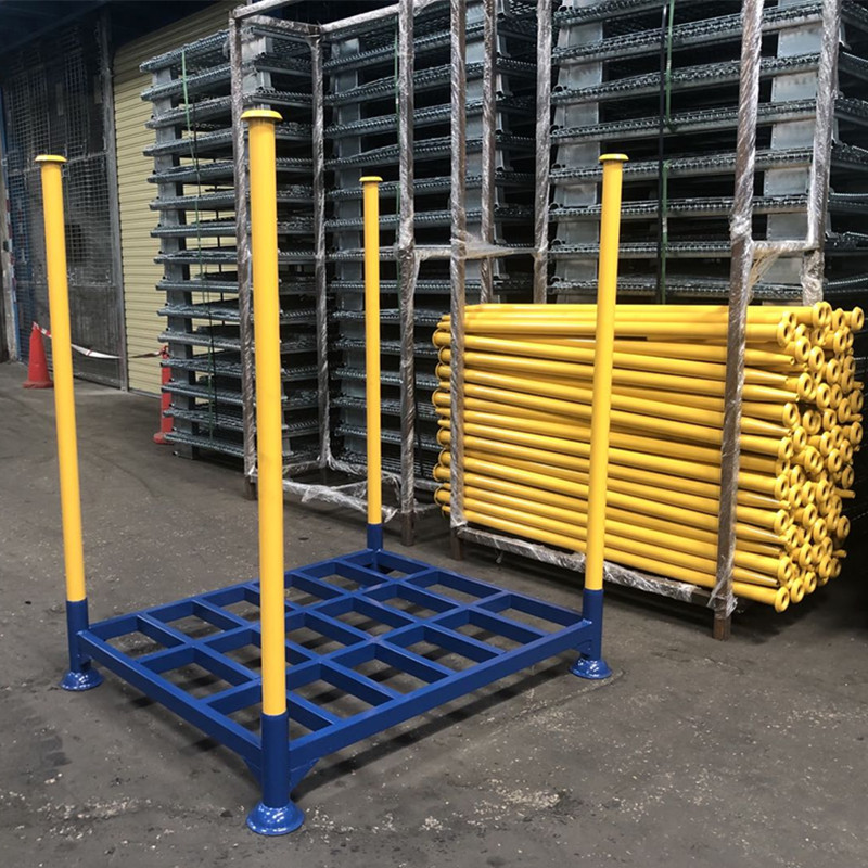 静电喷涂不生锈冷库专用堆高重型货架仓储可拆卸堆垛架金属巧固架