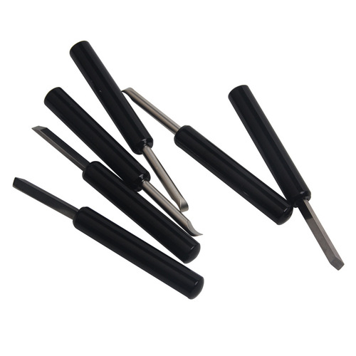 Watch repair tools, watch cover pry, battery repair, pry tool, pry knife, high hardness steel black handle pry bottom knife
