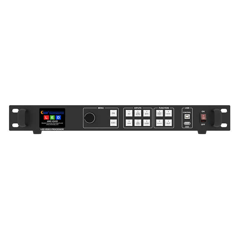 LED display high-definition video splicing processor Chengda VS400-L supports Lingxingyu control system sending card