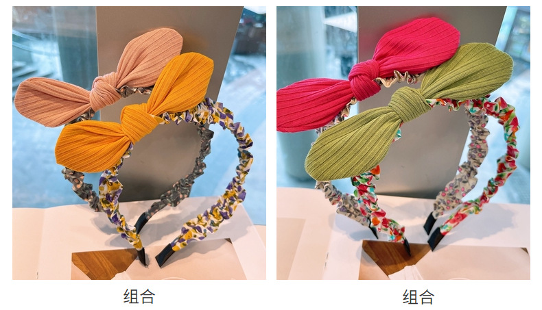 Fashion Floral Three-dimensional Bowknot Headband display picture 30