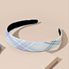 Blue headband, design hair accessory, South Korea, wide color palette, simple and elegant design