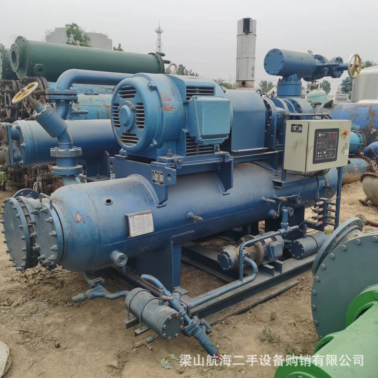 风冷式冷水机组 30KW循环制冷降温设备冷却机器 工业冷水机螺杆式