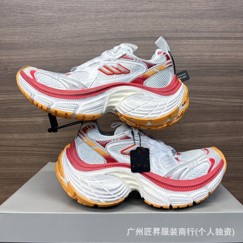 跨境专供毒家现货25ss巴黎B家10XL透气立体休闲运动鞋|undefined