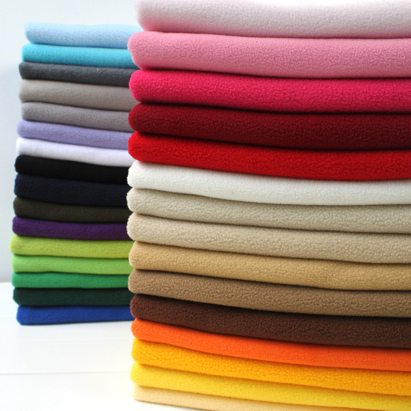Polar Fleece Fabric Fleece Short Plush Fabric Doll Doll Clothing Fabric Polar Fleece Sweatshirt Children's Coat Cloth