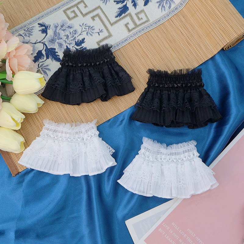 Halloween venta caliente nuevo buquete de encaje pulsera elástica adorable chica dulce vestido de baile conjunto